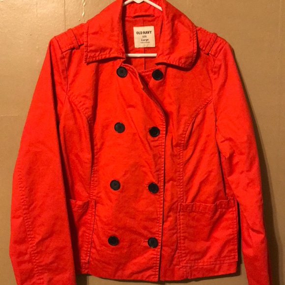 Old Navy Jackets & Blazers - Old Navy Red Jacket Excellent Condition Large